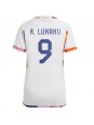 Belgien Romelu Lukaku #9 Auswärtstrikot für Frauen WM 2022 Kurzarm